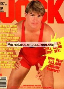 Jock Gay Magazine October 1987 - Chad Johnson